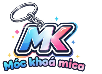 Móc khóa mica