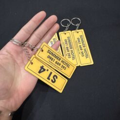 Móc khóa số phòng khách sạn