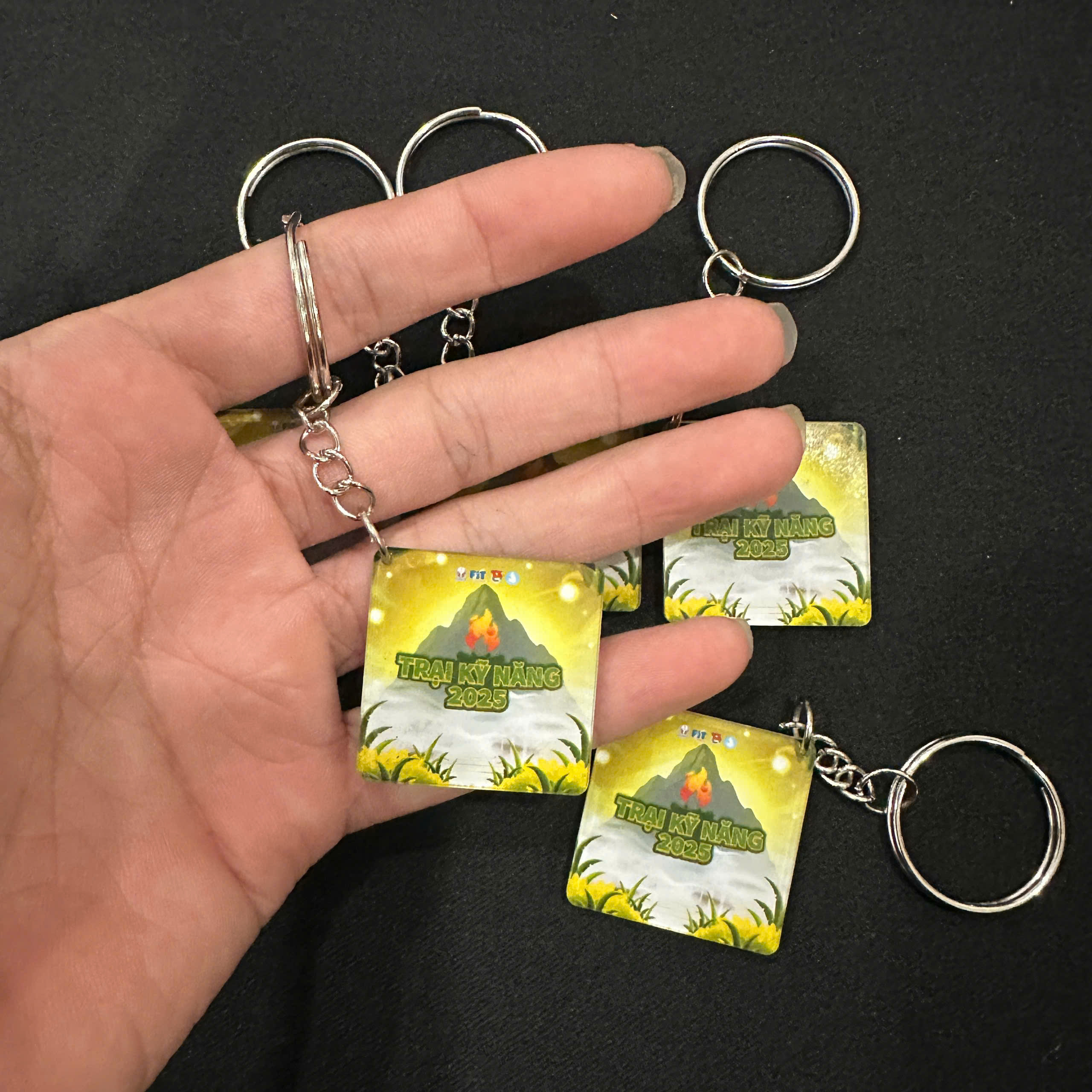 Móc khóa của trại kỹ năng 2025