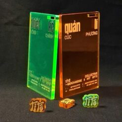 Bảng tên dây đeo cổ mica in UV cao cấp