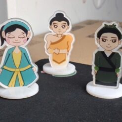 Quân cờ mica in hình nhân vật