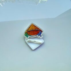 Huy hiệu ghim cài hinh chiếc nón