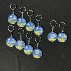 Móc khoá in logo ngành của trường UTE