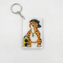 Móc khóa mica cắt hình theo yêu cầu