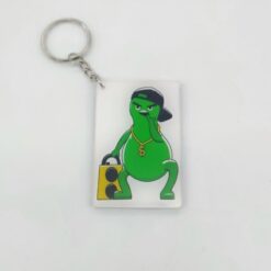 Móc khóa hạt đậu xanh dễ thương