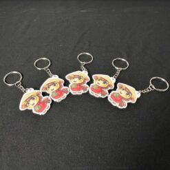 Móc khóa in hình chú ngựa, đội nón lá