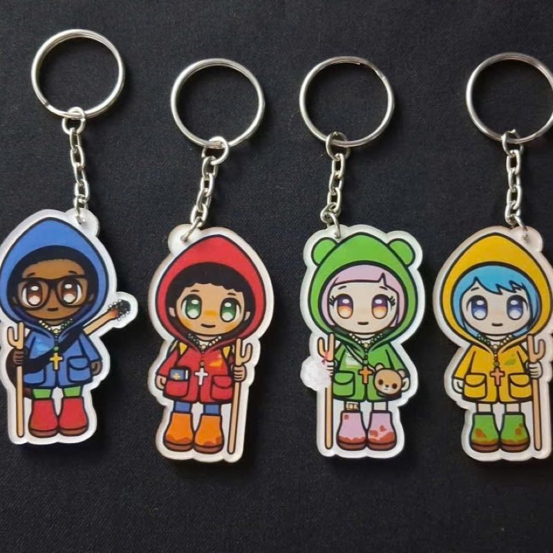 moc-khoa-linh-vat-luce-va-cac-nguoi-ban Móc khóa acrylic