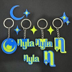 Móc khóa mica in theo yêu cầu