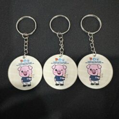 Móc khóa mica của trường đại học Sài Gòn