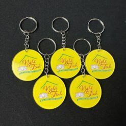 Móc khóa trường học in theo yêu cầu