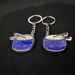 Móc khóa mica trong suốt