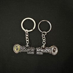 Móc khóa in chữ và logo