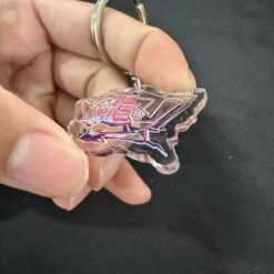 Móc khóa in uv sắc nét