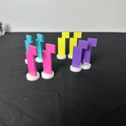 Quân cờ mica hình chữ T ngược