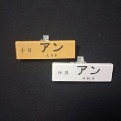 Bảng tên mica in theo yêu cầu