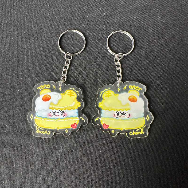 Móc khóa hình đồ ăn