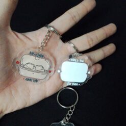 Móc khóa in UV theo yêu cầu