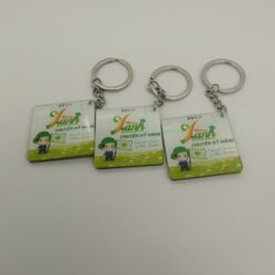 Móc khóa mùa hè xanh