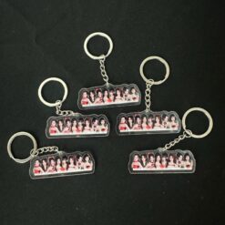 Móc khóa theo yêu cầu in uv 1 mặt