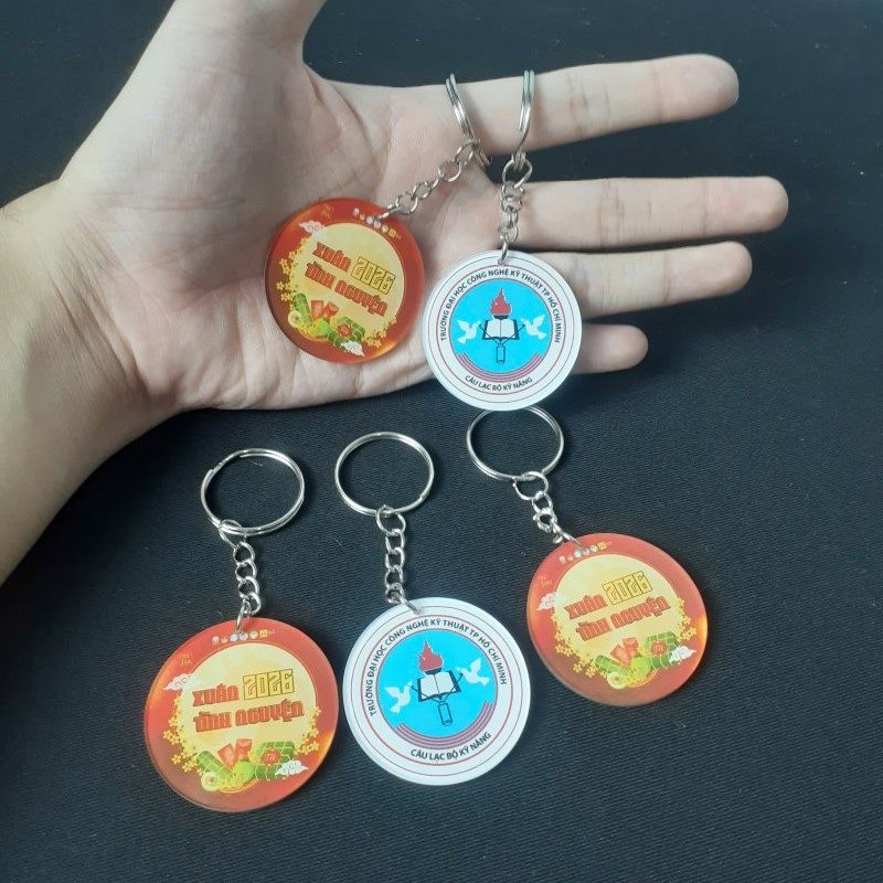 moc-khoa-xuan-tinh-nguyen-truong-hoc Keychain in 2 mặt khác nhau theo yêu cầu