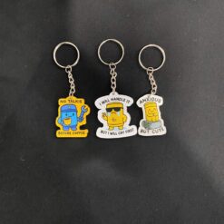 Móc khóa in biểu cảm nhân vật theo yêu cầu