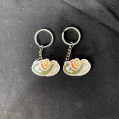 Móc khóa mica in theo yêu cầu