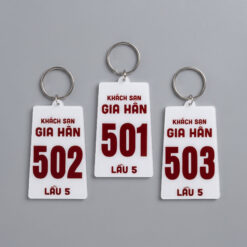 Sản xuất móc khóa mica